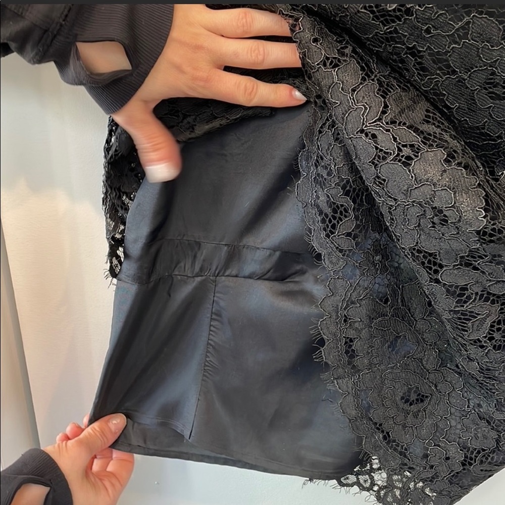 Shoshanna Black Lace Mini Dress - Picture 7 of 7